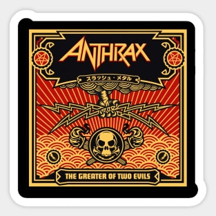 Anthrax Sticker